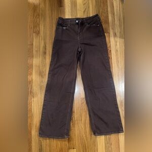 Old Navy Brown Wide-Leg Pants